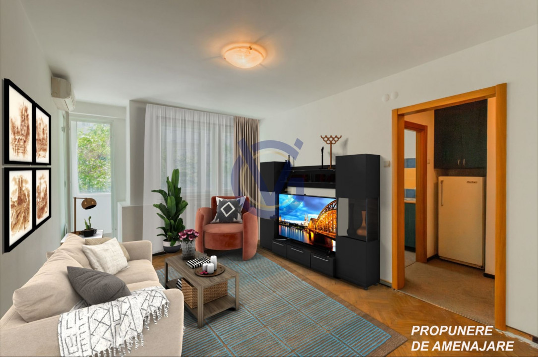 St. cel Mare, langa Spitalul de Urgenta: apt. 2 camere, cu randament excelent!