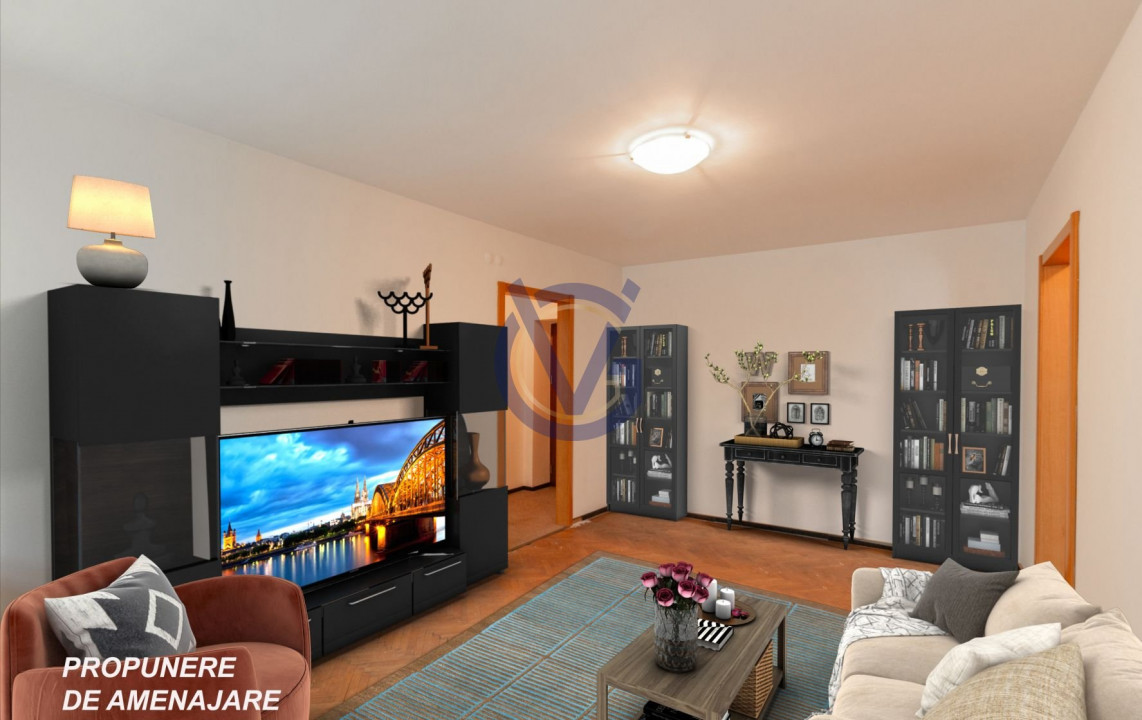 St. cel Mare, langa Spitalul de Urgenta: apt. 2 camere, cu randament excelent!