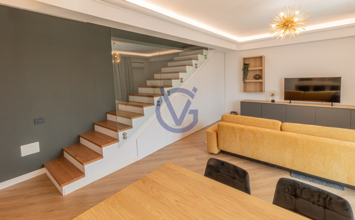 Atat de spatios! 2camere duplex, 70mp + 2 terase, prima inchiriere!