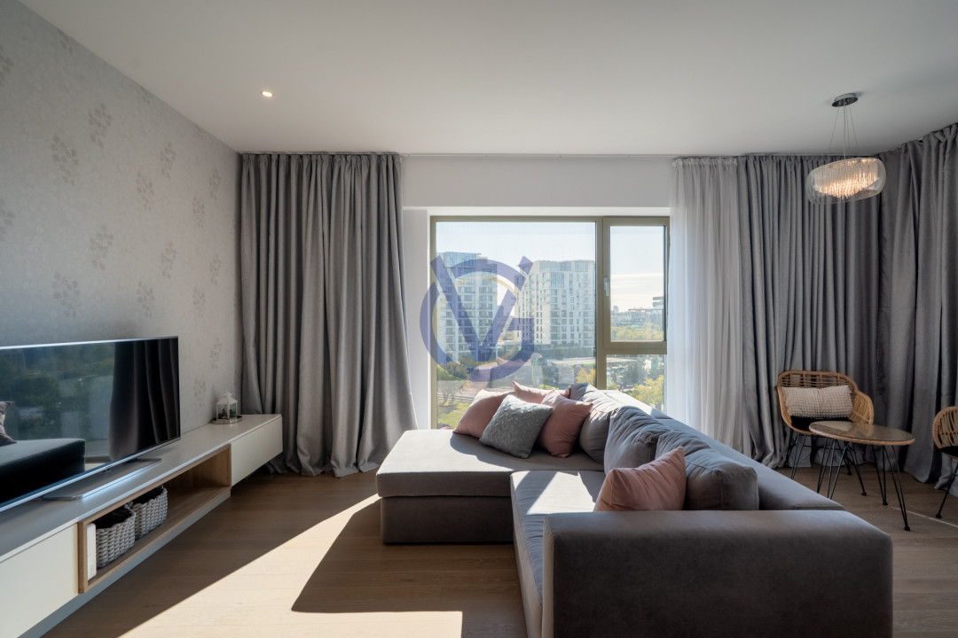 Ce priveliste splendida! 3camere Aviatiei Park, 75mp, prima inchiriere!