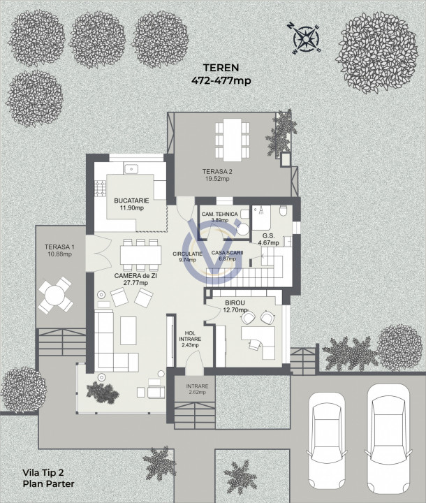 Privește stelele! Vilă modernă, lifestyle occidental lângă Paradisul Verde! 