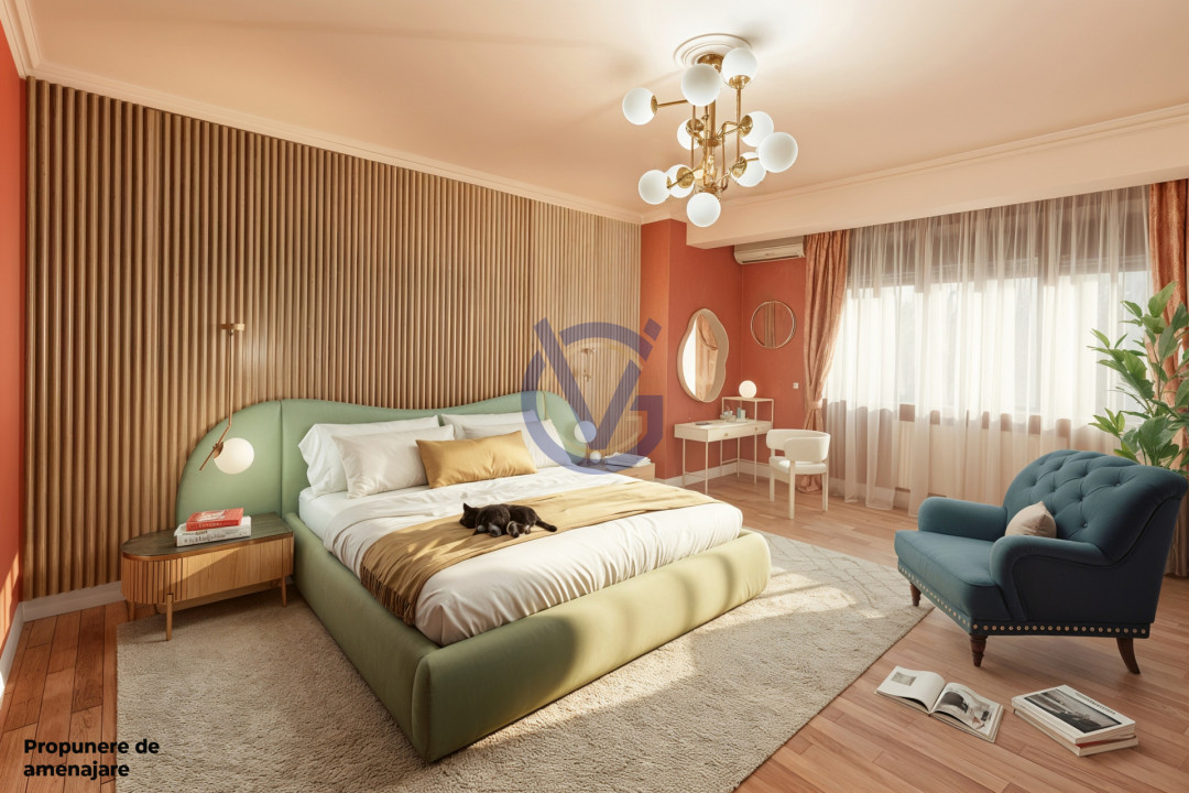 Vezi Parcul Kiseleff! Apartament spectaculos, 4 camere, 175mp