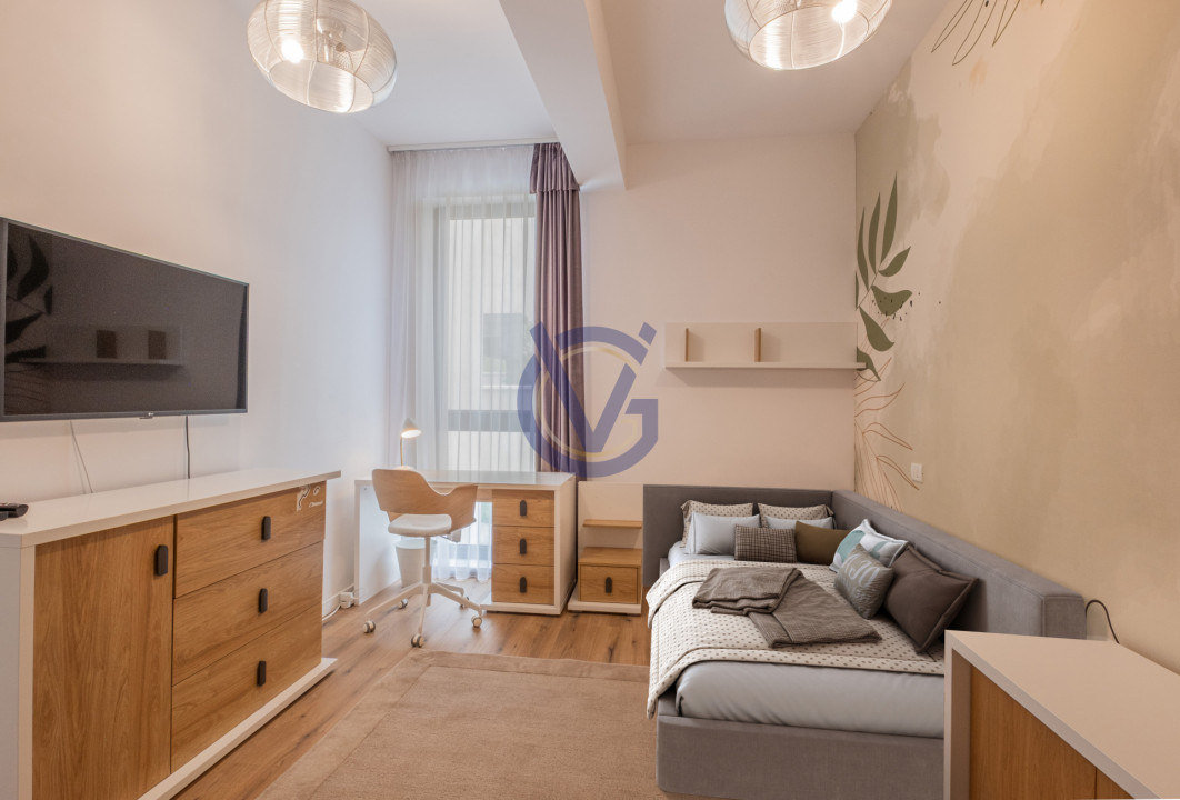 Intimitate si siguranta! 4 cam mobilate luxos, cu gradina proprie!
