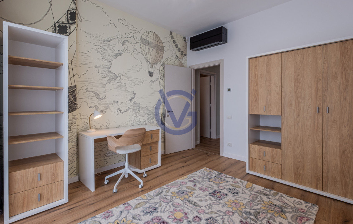 Intimitate si siguranta! 4 cam mobilate luxos, cu gradina proprie!