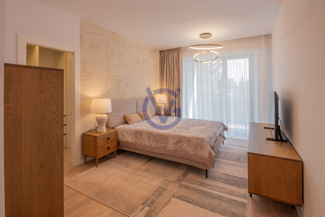 Impecabil! 4 cam mobilate modern & lux, 123mp, prima inchiriere!