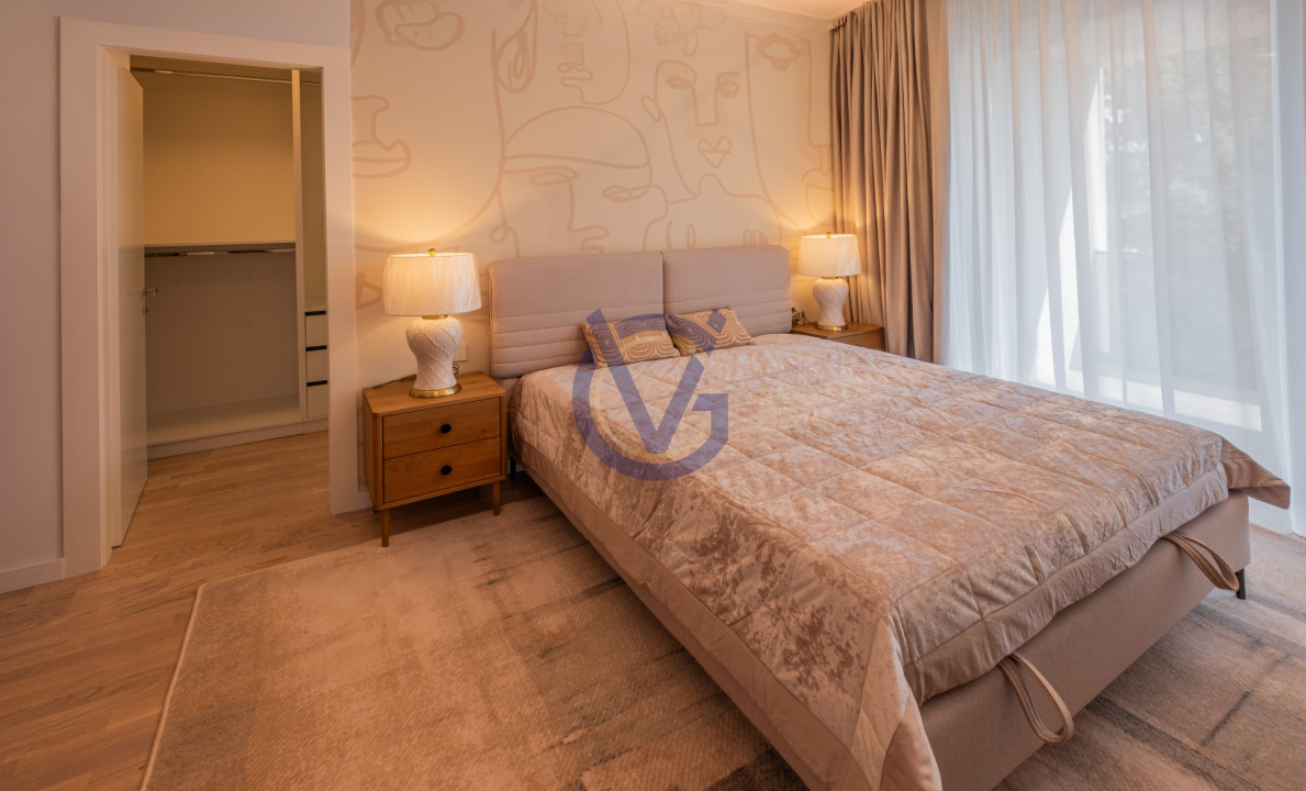 Impecabil! 4 cam mobilate modern & lux, 123mp, prima inchiriere!