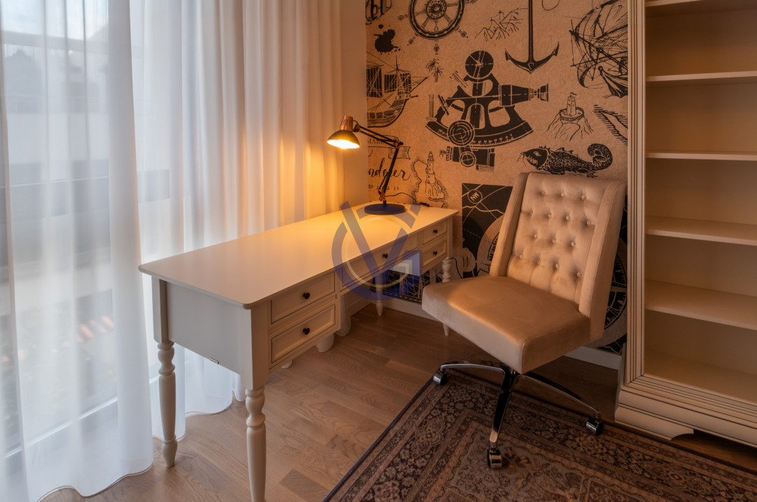 Impecabil! 4 cam mobilate modern & lux, 123mp, prima inchiriere!