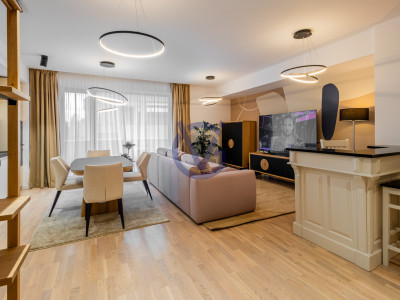 Impecabil! 4 cam mobilate modern & lux, 123mp, prima inchiriere!