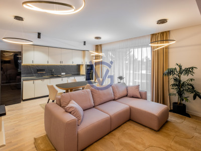 Impecabil! 4 cam mobilate modern & lux, 123mp, prima inchiriere!
